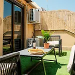 Atico Ordesa Barbacoa Terraza Wifi 4 Pax Ascensor * Сарагоса