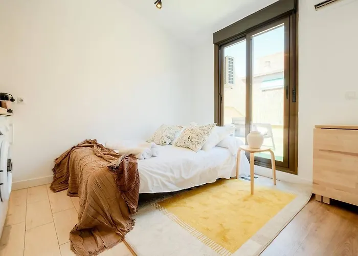 Atico Ordesa Barbacoa Terraza Wifi 4 Pax Ascensor 사라고사